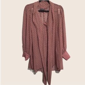 Blouse Long Sleeve By Adrianna Papell size 2X